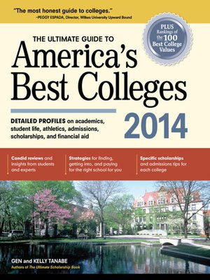 cover image of The Ultimate Guide to America's Best Colleges 2014
